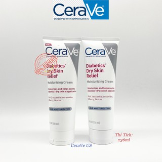 kem dưỡng ẩm cho da khô Cerave Diabetics Dry Skin Relief 236ml