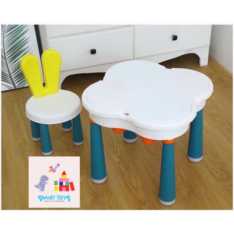 Bộ bàn Lego đa năng cho bé, Bàn học cho bé