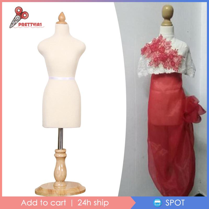 [Prettyia1] Chân Ma Nơ Canh Mini Dùng Trưng Bày Đầm Mini