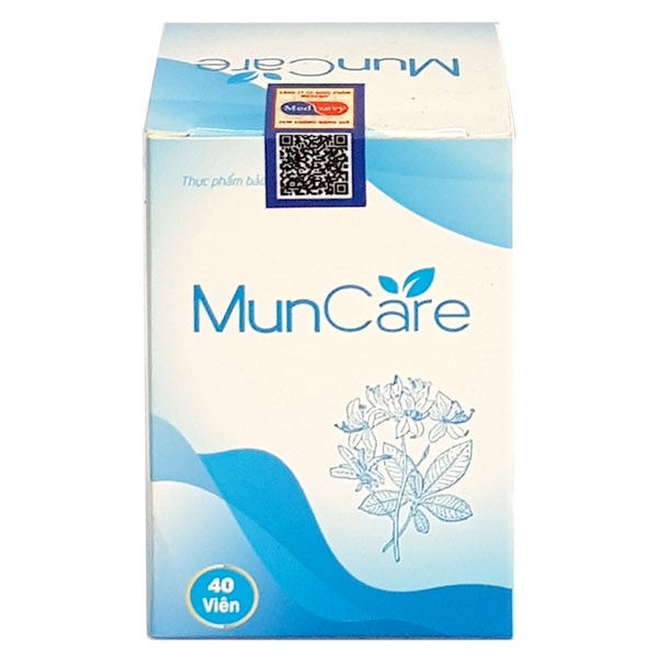 Muncare- Hỗ trợ bảo vệ da trước tác hại của yếu tố gây oxi hóa, chống oxy hóa và hỗ trợ làm đẹp da