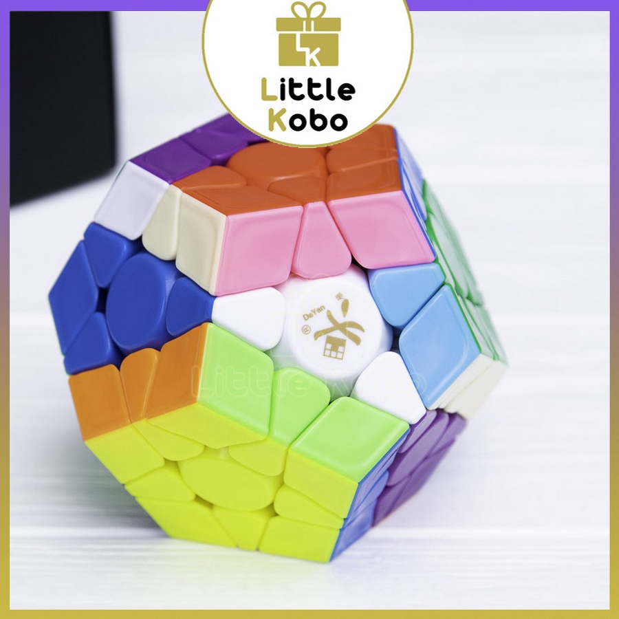 Rubik DaYan Megaminx V2 M Rubic Biến Thể 12 Mặt Có Nam Châm Stickerless Đồ Chơi Trí Tuệ