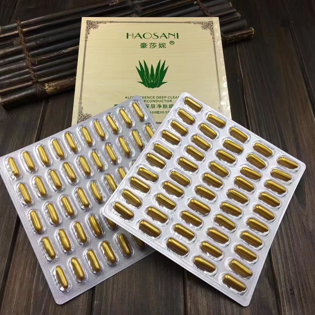 Viên hút chì thải độc Làm Đẹp Da Mặt Haosani