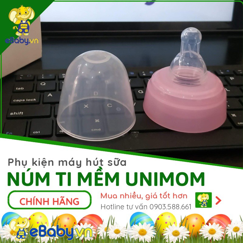 Phụ kiện máy hút sữa Unimom (bình, cỗ phễu, màn hút, van chân không, ống hơi, đệm massage)