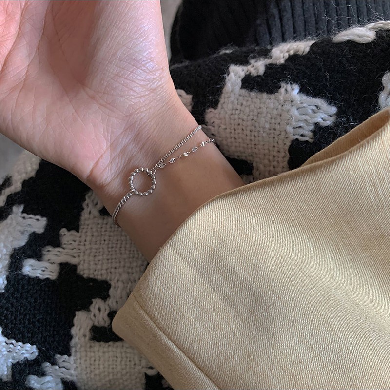 Lắc tay vòng đan xem nhau 2 loại dây