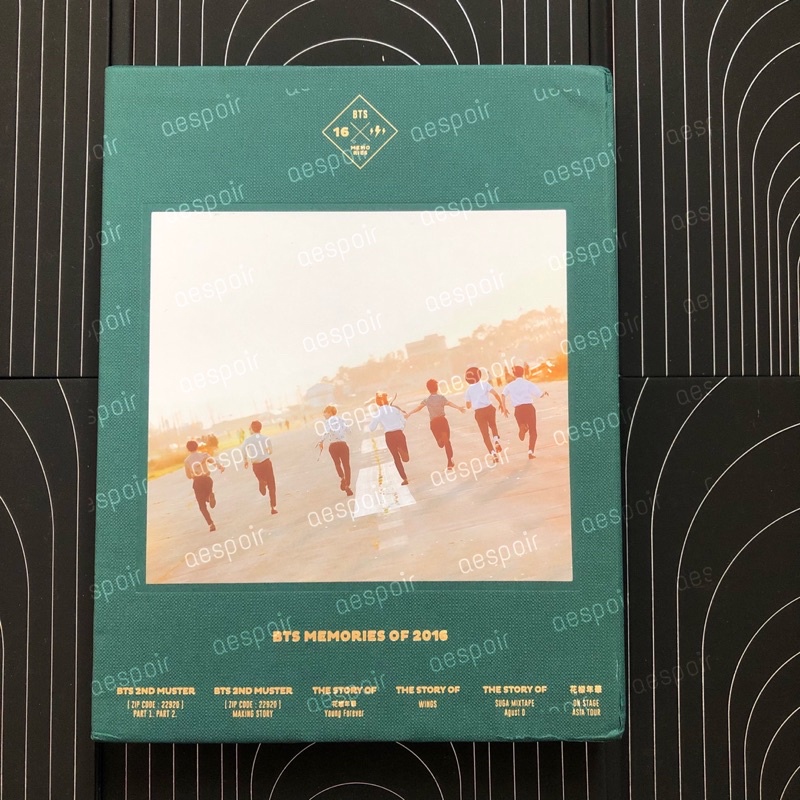 Ảnh BTS memories 2016 dvd hàng chính hãng