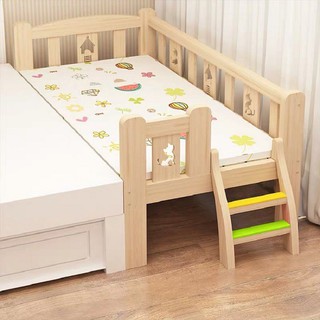 Giường ghép bố mẹ cho bé 3 - 4 mặt chắn an toàn, giường cho bé size 15040 venus.98