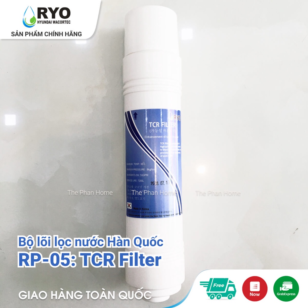 Combo 5 Lõi Lọc Nước Hàn Quốc  Cho Máy Lọc Nước UF
