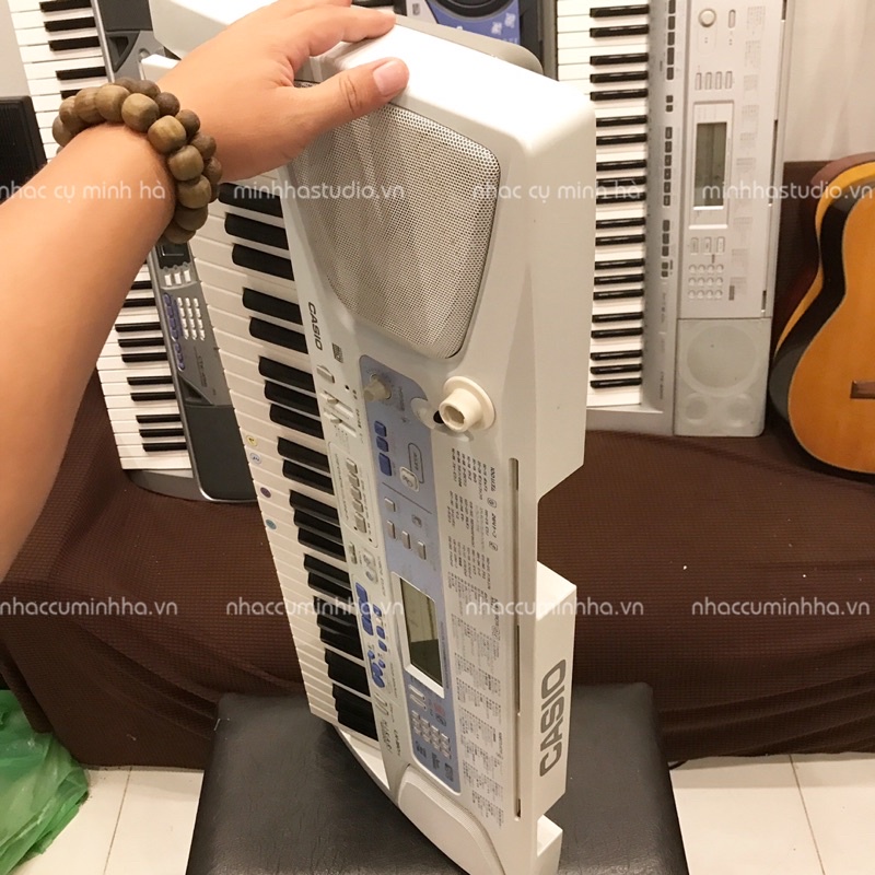Đàn Organ Casio LK-180TV chính hãng đã qua sử dụng, 61 phím cảm ứng Led, chạy hoàn hảoa