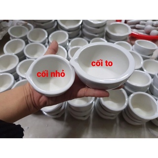 Cối đá nhân tạo  nghiền bột, màu son mỹ phẩm