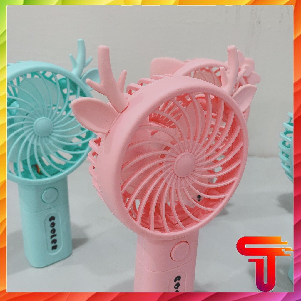 Quạt tích điện Cầm Tay Mini JOIL 3 cấp độ gió T3B2 | BigBuy360 - bigbuy360.vn