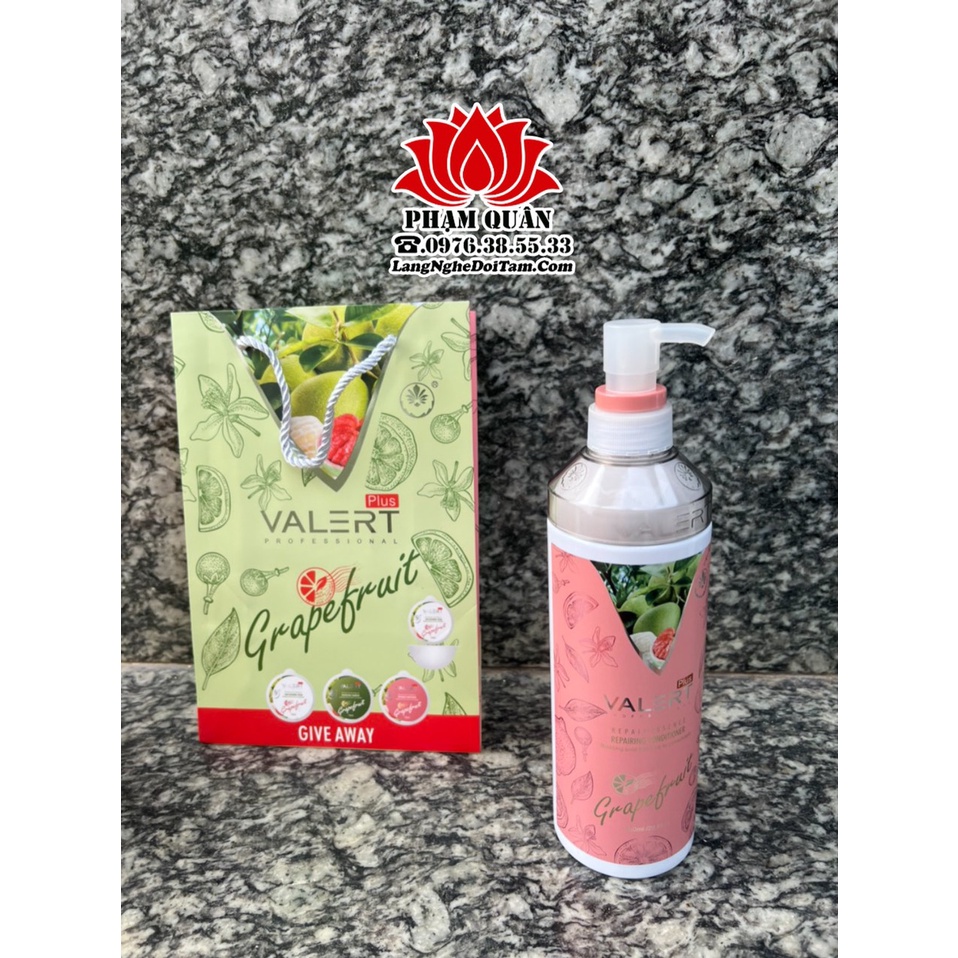 Dầu gội- xả Bưởi VALERT GRAPEFRUIT 850ml