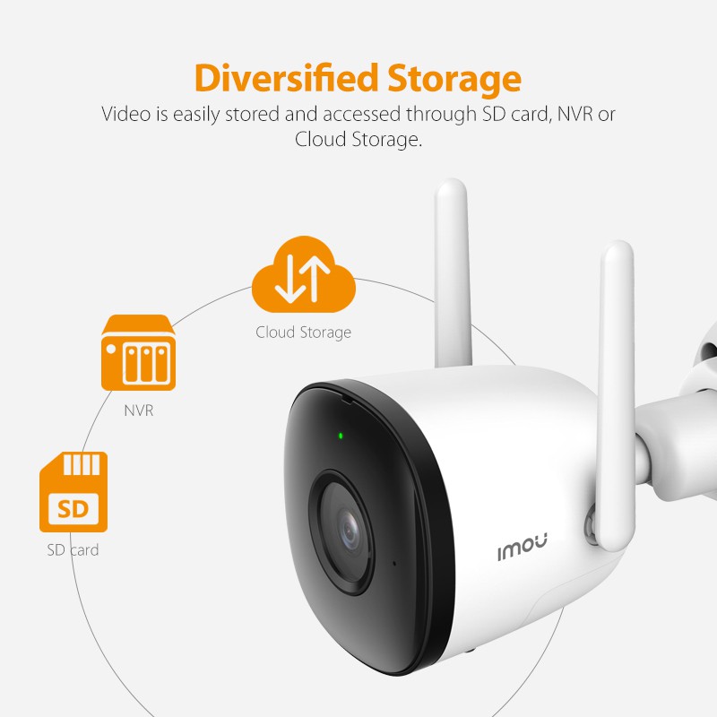 [NHÀ PHÂN PHỐI] DAHUA CAMERA IPC WIFI IMOU F22P - NGOÀI TRỜI FULL HD 1080P -Tự phát Wifi - Angten đôi