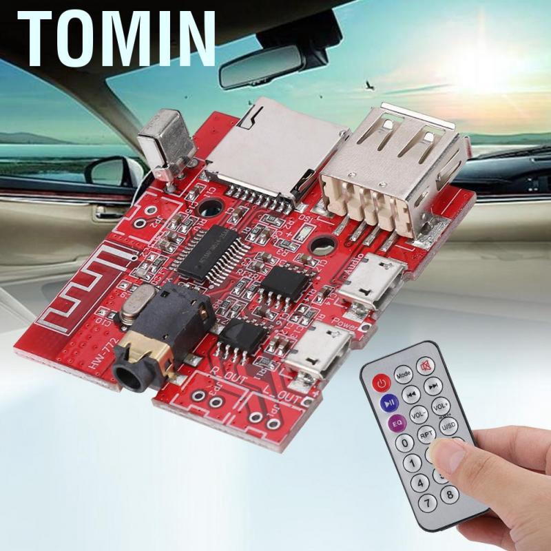 Tomin Bluetooth MP3 Decoding Module Receiver Board 4.1 Circuit with Remote Control 