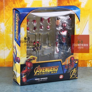 Mô hình Iron Spider Man Mafex Avengers Infinity War