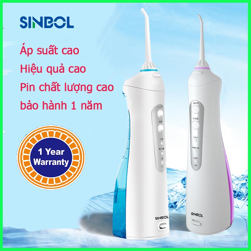 (Hàng Mới Về) Máy Phun Nước Làm Sạch Răng 3 Chế Độ Không Dây Cho Người Lớn Và Trẻ Em