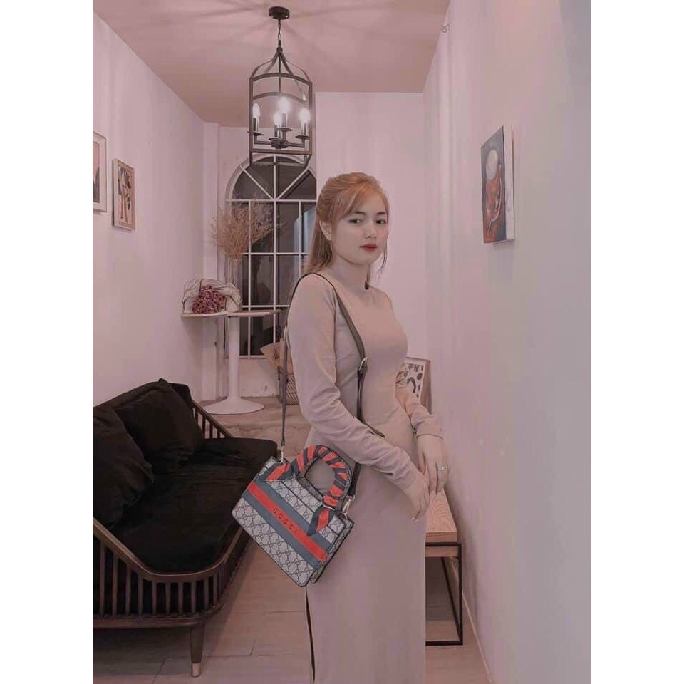 Túi Đeo Chéo , Túi Xách Thắt Khăn Thời Trang Nữ Siêu Xinh TX065