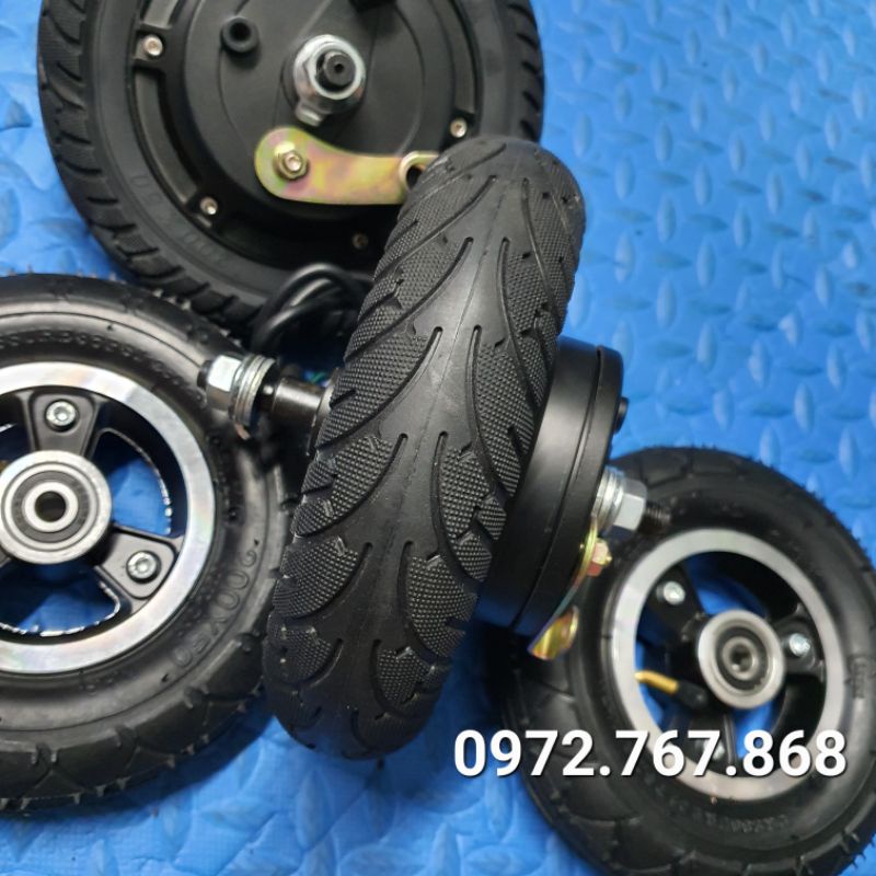 Động cơ không chổi than 24v 250w 8 inch chế xe scooter điện
