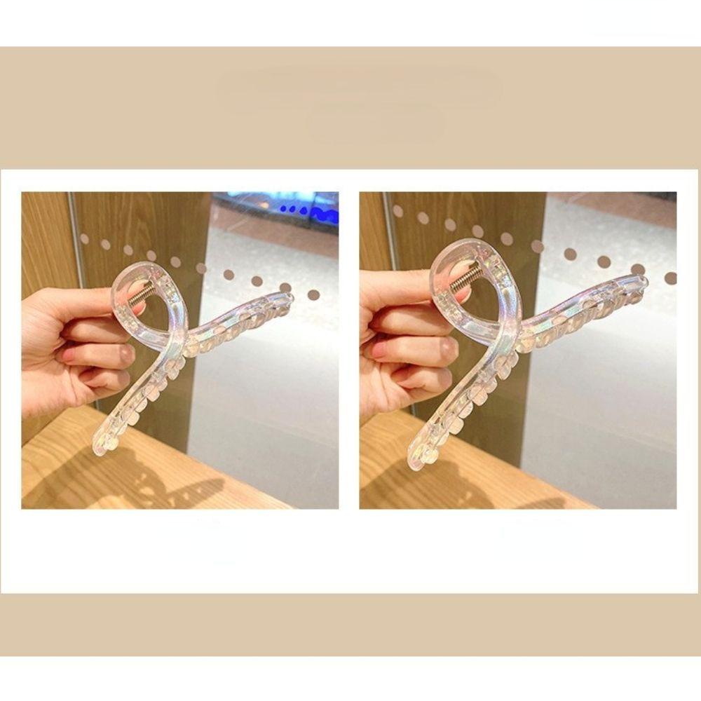 Kẹp Tóc Trong Suốt Phong Cách Hàn Quốc Cho Nữ