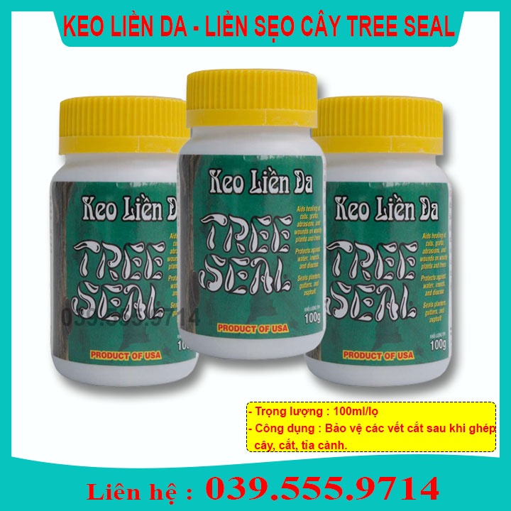 Keo Liền Sẹo Đen Mỹ Tree Seal 100g - Keo Liền Da Cây Cao Cấp