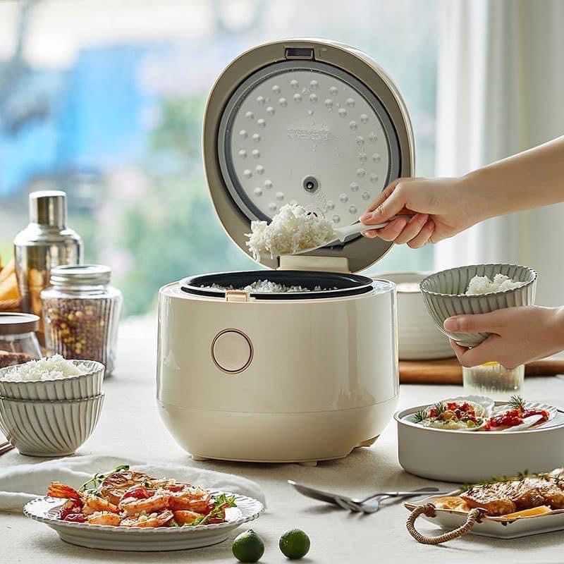 Nồi cơm điện Bear 3L nấu cơm , nấu súp ,bánh mẫu mới năm 2022