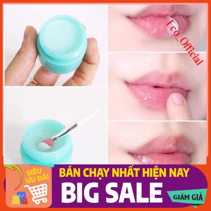 [ Hot Sale! ] Mặt nạ ngủ môi Laneige hộp 8g, Combo 4 hộp ủ môi Laneige 8g