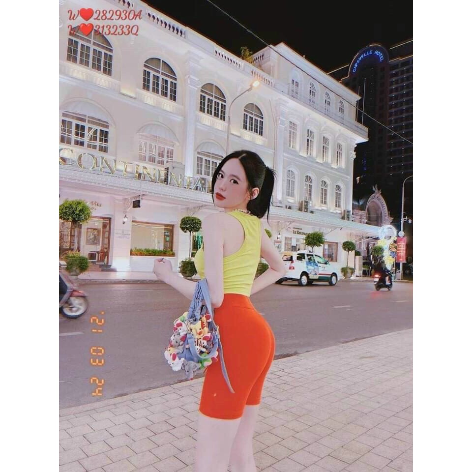 [Mã FAMARAL2 giảm 10K đơn 50K] Áo ba lỗ dáng croptop chất cotton | WebRaoVat - webraovat.net.vn