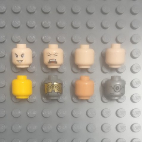 Đồ Chơi Lego Chính Hãng Head Minifigures Các Loại 1