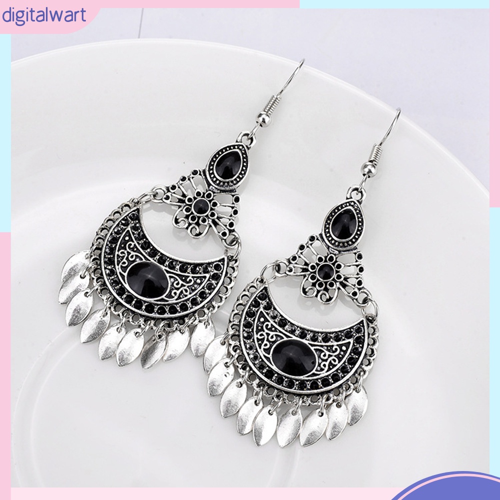 Bông Tai Thiết Kế Rỗng Phong Cách Bohemia Thời Trang Cho Nữ