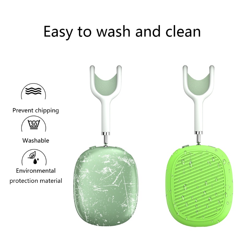 Vỏ Bảo Vệ Hộp Sạc Tai Nghe Không Dây Max Bằng Silicon Chống Sốc Tiện Dụng