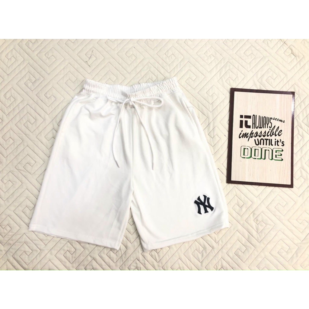 Quần short ngắn MLB NY basic vải da cá thoáng mát