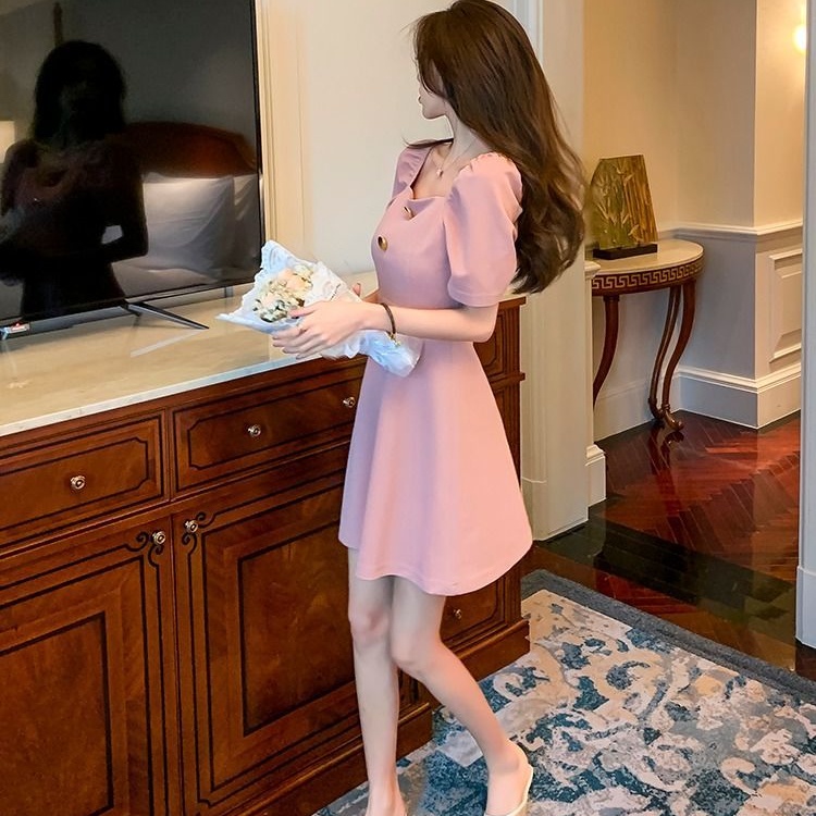 Đầm Nữ Phong Cách Hàn Quốc Đơn Giản Thời Trang