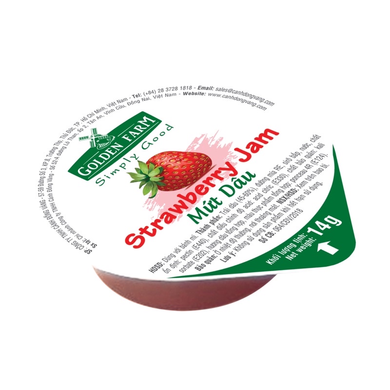 MỨT TRÁI CÂY VỈ MINI 14G GOLDEN FARM TIỆN DỤNG