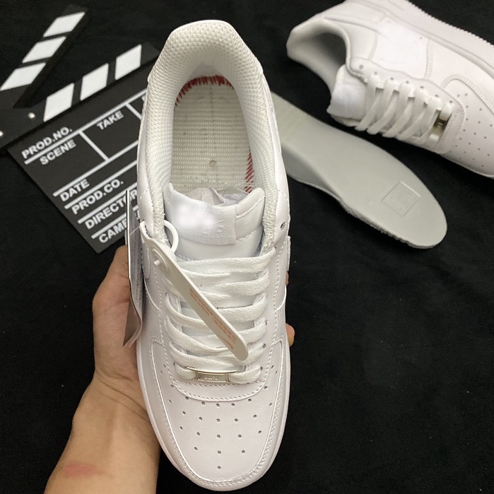 Giày AF1 trắng full cao cấp. giày sneaker af1 trắng rep 1.1 nam/nữ