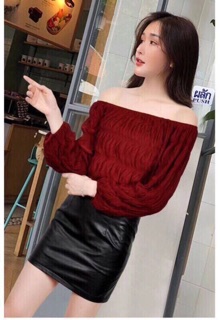 Áo trễ vai sếp tầng