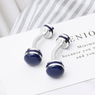 Măng sét kiểu thanh tạ The Barbell Cufflinks