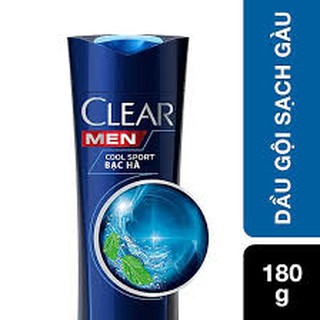 Dầu gội clear men bạc hà 180g