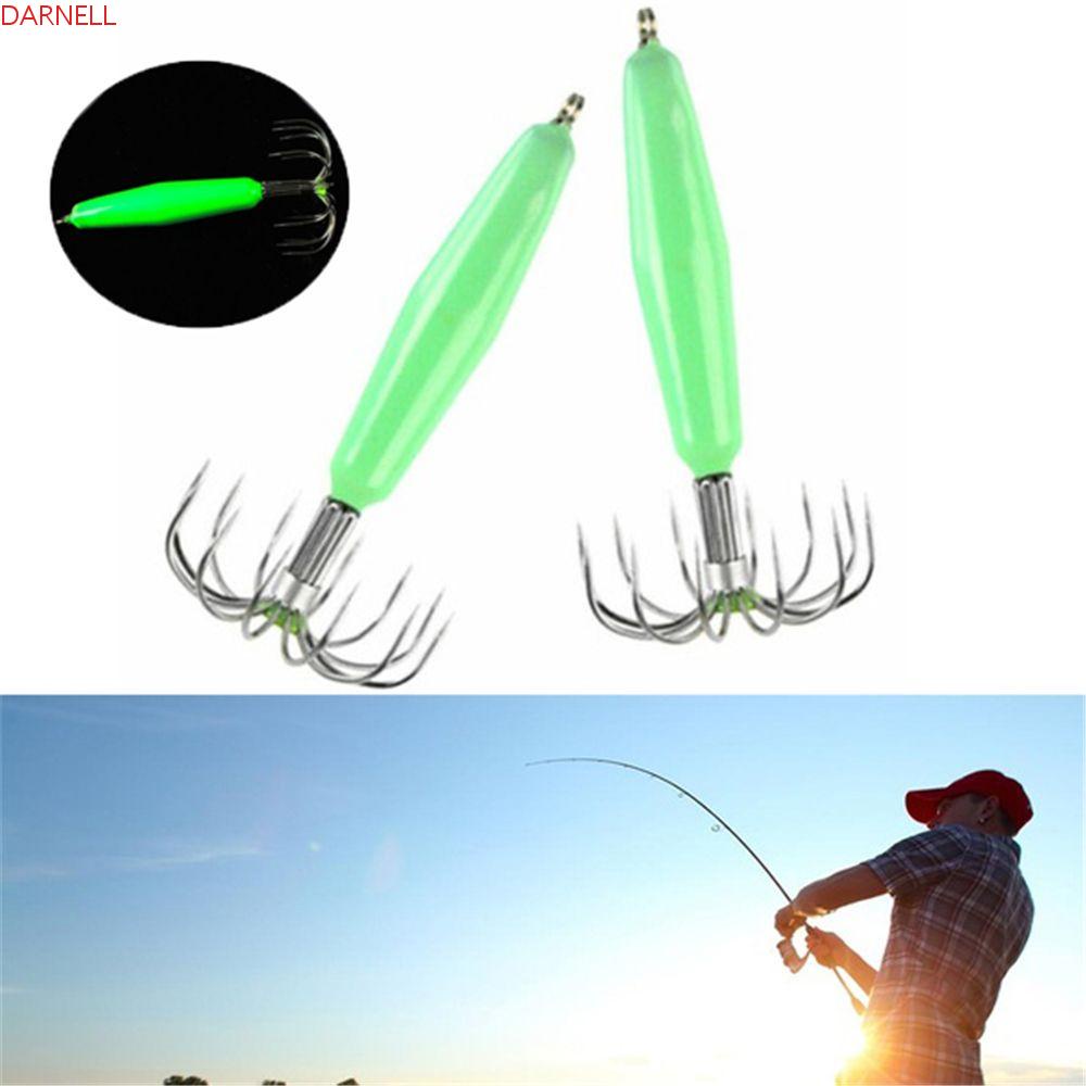 Mồi Câu Cá Giả Hình Mực / Bạch Tuộc / Tôm Bằng Gỗ