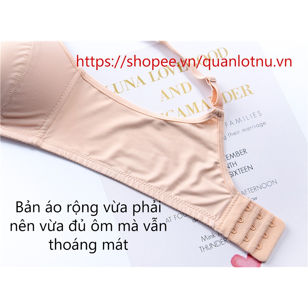 Áo Lót Không Gọng, Đệm Vừa Thoáng Khí, Quả Ngực Phom Đẹp Mềm Mại, Đặc Biệt Phù Hợp Với Mẹ Bầu