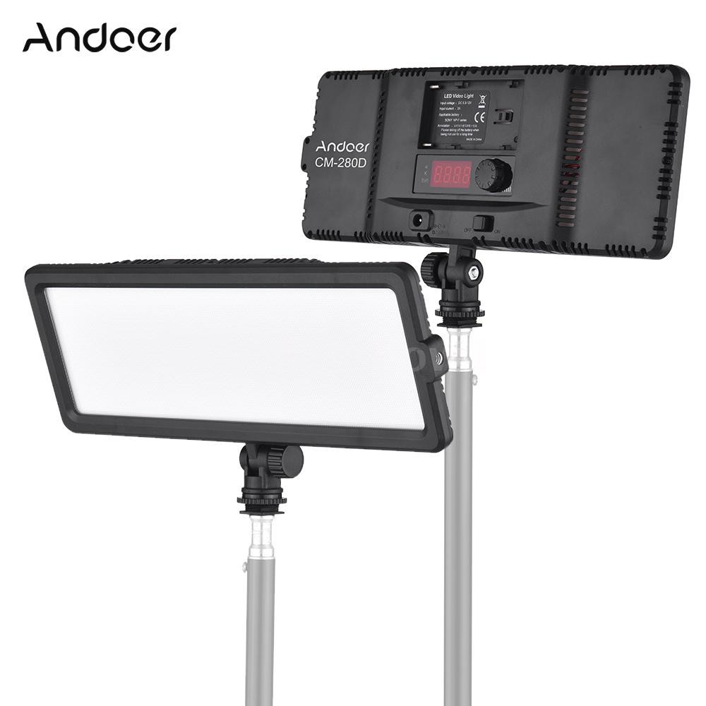 Bảng đèn LED trợ sáng andoer cm-280d cri93 3200k-5600k