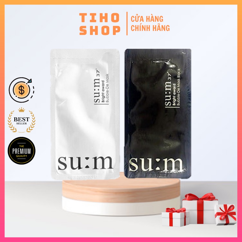 Mặt nạ sủi bọt thải độc SUM: 37 Bubble-De Mask