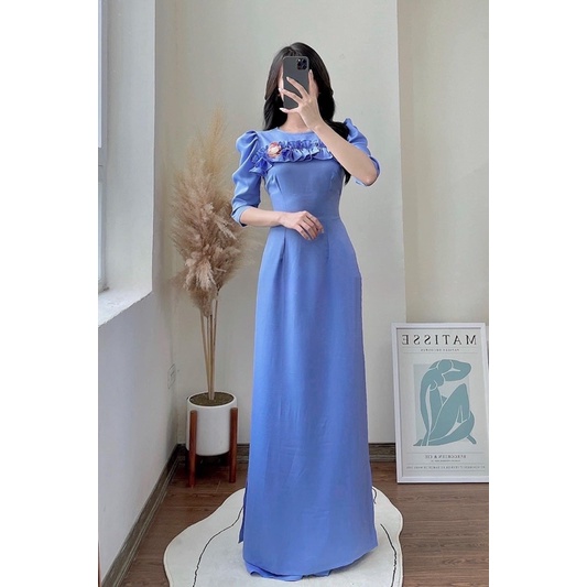 Set bộ áo dài bèo ngực hot❌❌