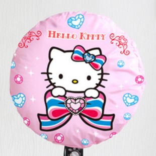 Tấm Bọc Quạt Điện Chống Bụi In Hoạt Hình Hello Kitty / Doraemon Đáng Yêu