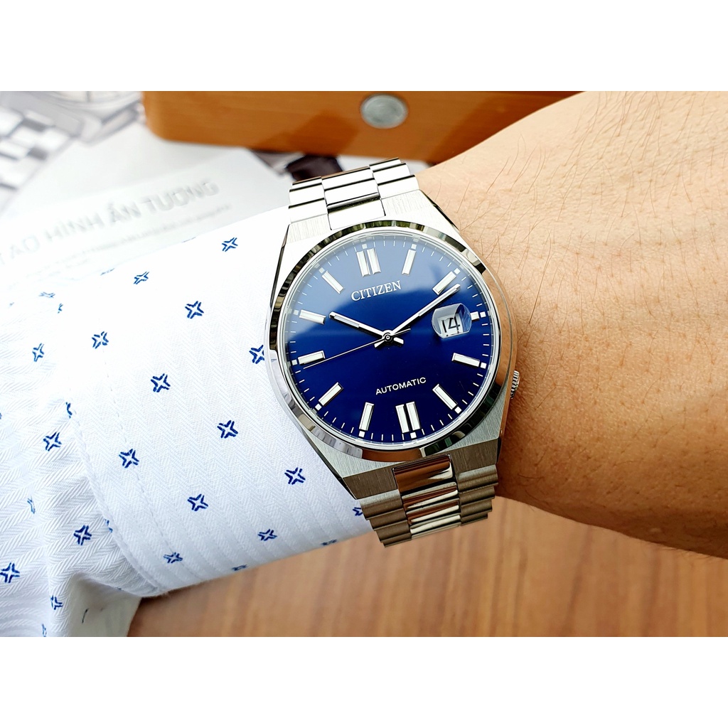 Đồng hồ nam chính hãng Citizen Automatic NJ0150-81L - Máy cơ tự động - Mặt kính Sapphire