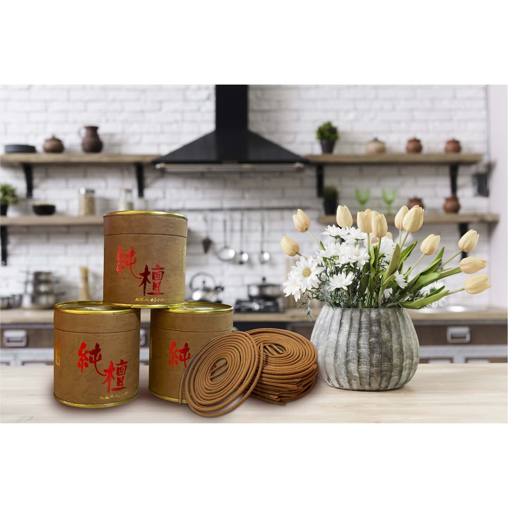 Nhang Khoanh Mã Lai Thuần Đàn Hương