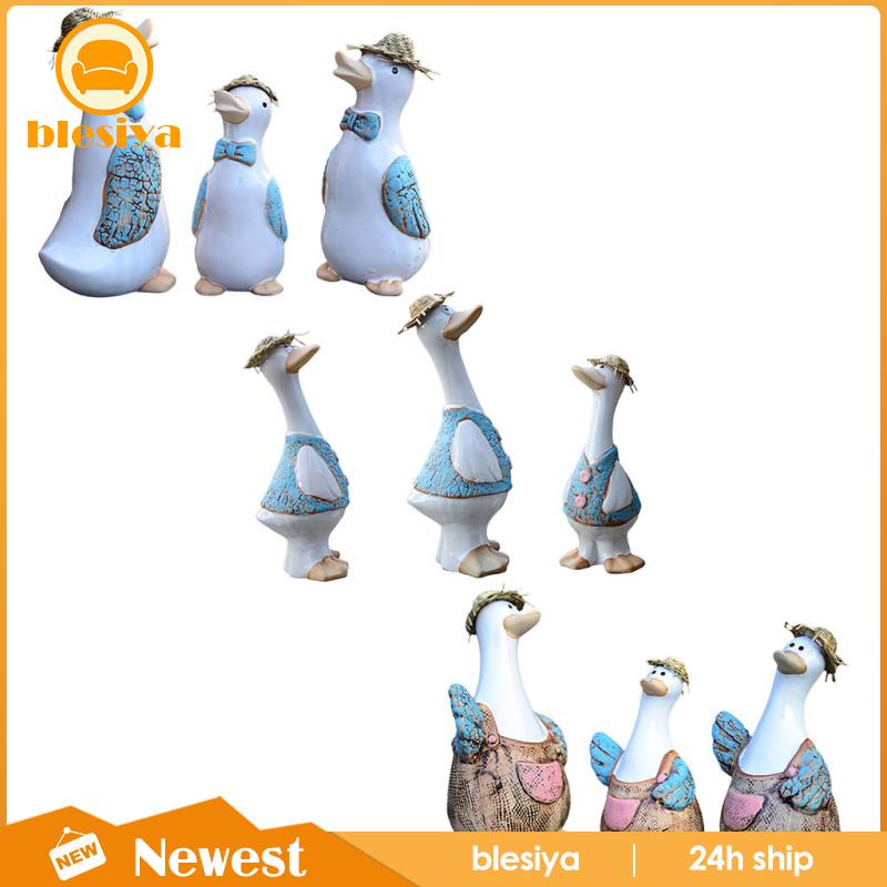 Đồ trang trí Chú Vịt Bằng Gốm Trang Trí Sân Vườn