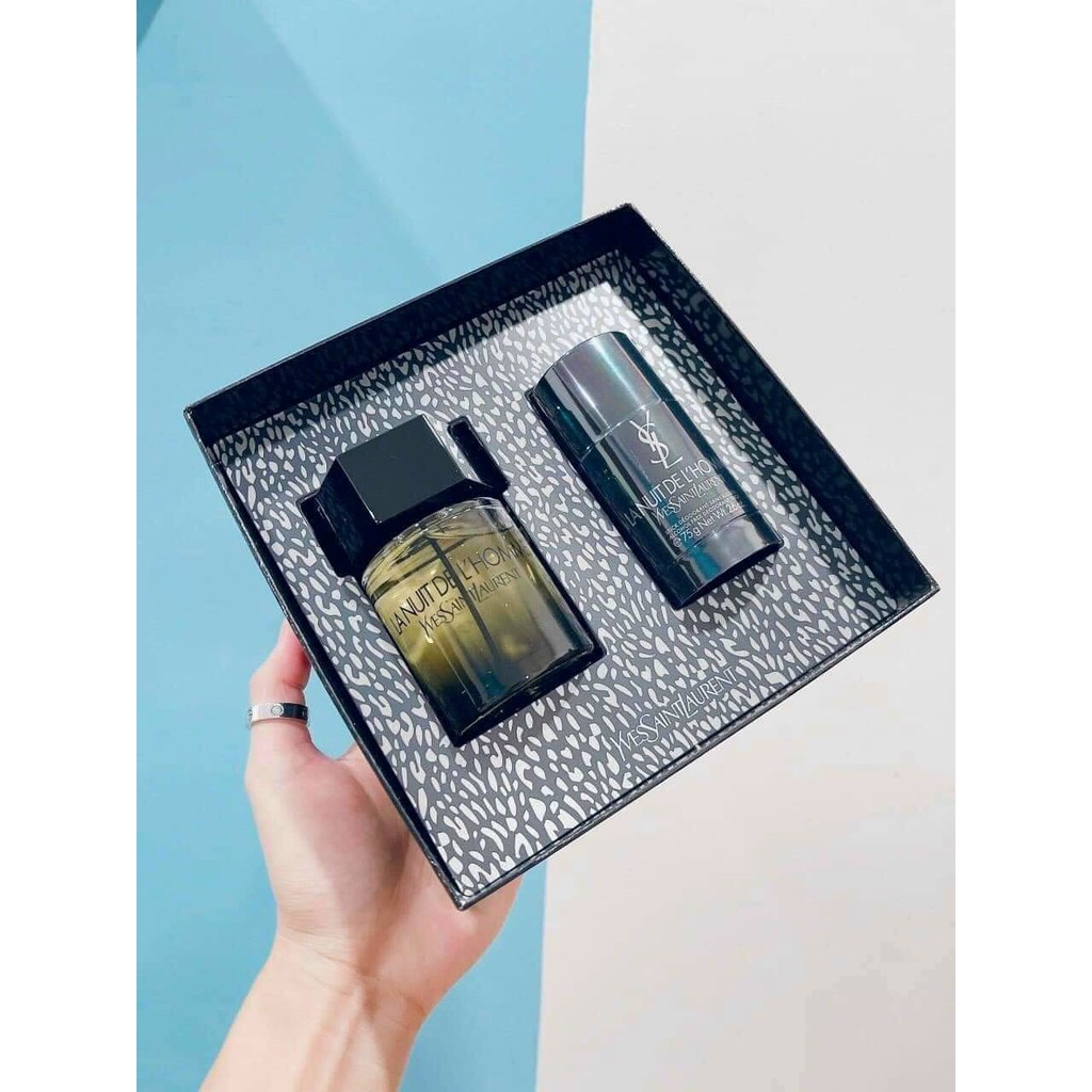 Set nước hoa  𝗬𝗦𝗟 𝗟𝗮 𝗡𝘂𝗶𝘁 𝗗𝗲 𝗟'𝗛𝗼𝗺𝗺𝗲 | Thế Giới Skin Care