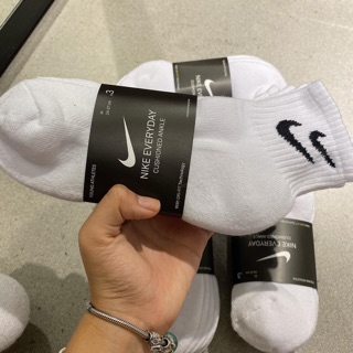 Vớ cổ trung Double Swoosh Nike chính hãng ☄️