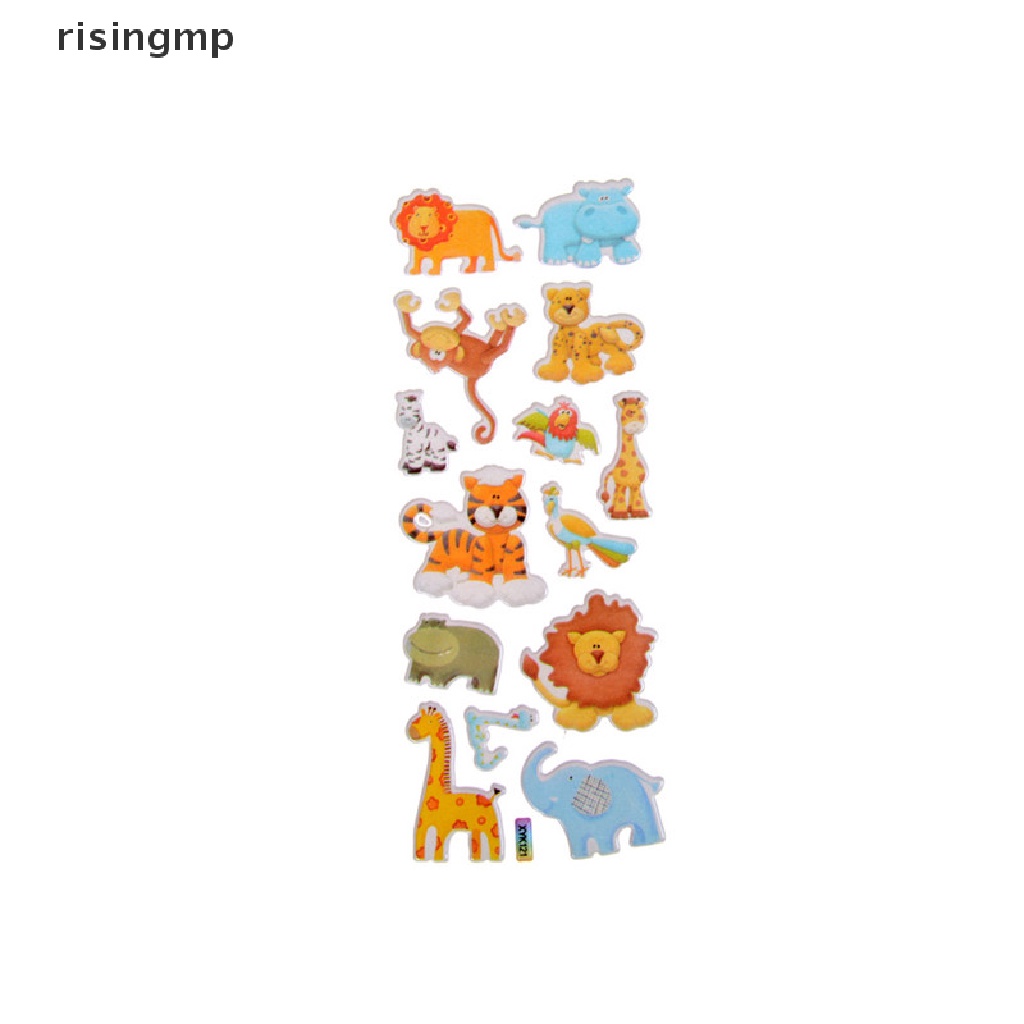 Sticker 3D Hình Sở Thú Hoạt Hình Bằng PVC Dễ Thương Cho Bé ♨Nóng Bỏng