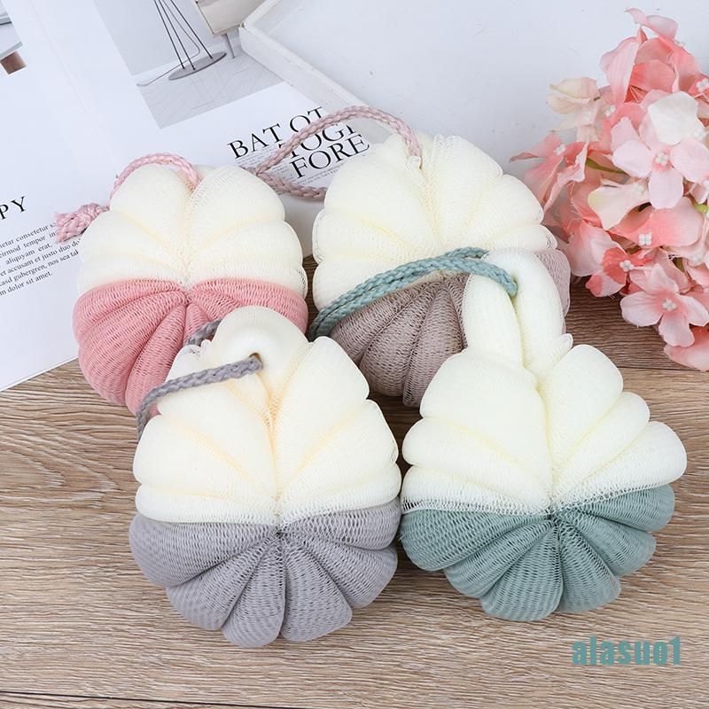Bông Tắm Cotton Lưới Siêu Mềm Tẩy Tế Bào Chết 1 Cái