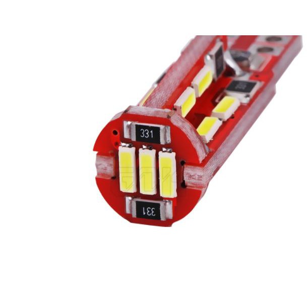 2 bóng đèn T10 led T10 siêu sáng gắn demi xi-nhan xe máy ô tô